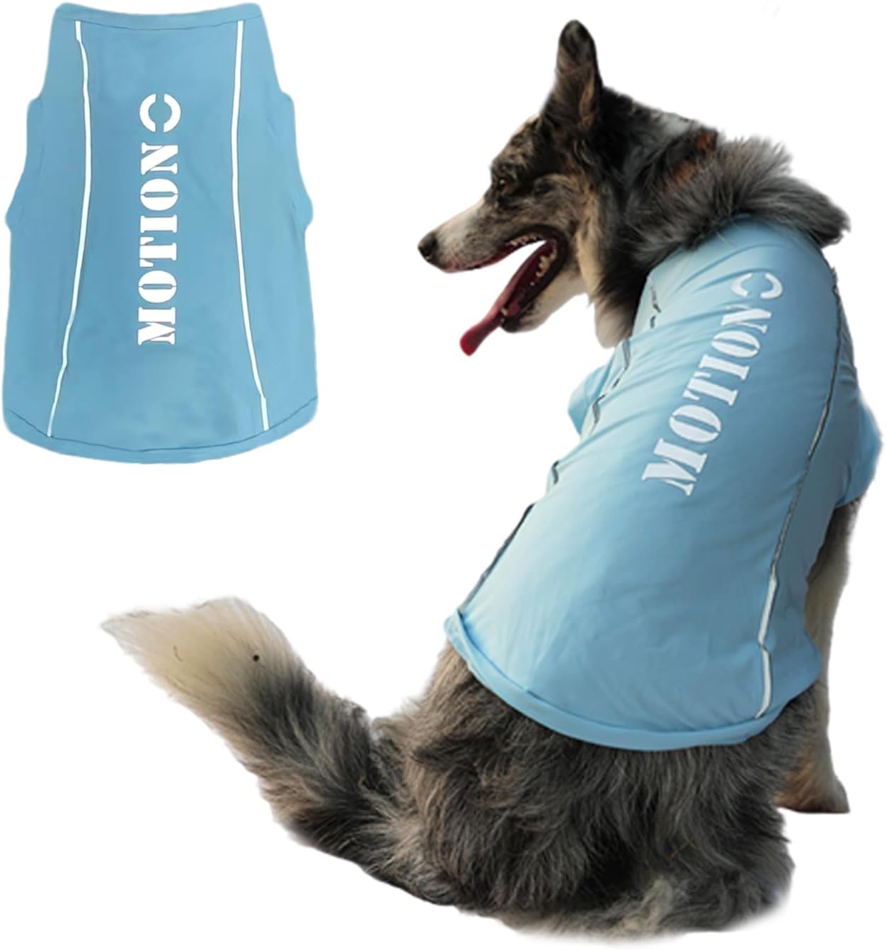 Blue Motion Cooling Vest for Dogs - Lightweight Breathable Dog Jacket